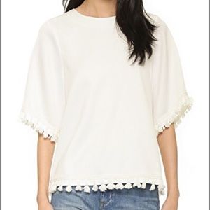 Blaque label tassel top
